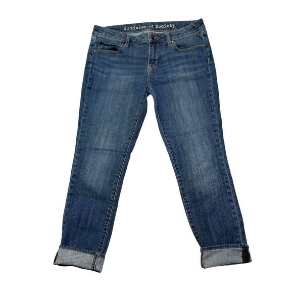 Articles Of Society Parker Medium Wash Jeans Size 27 - Picture 4 of 10